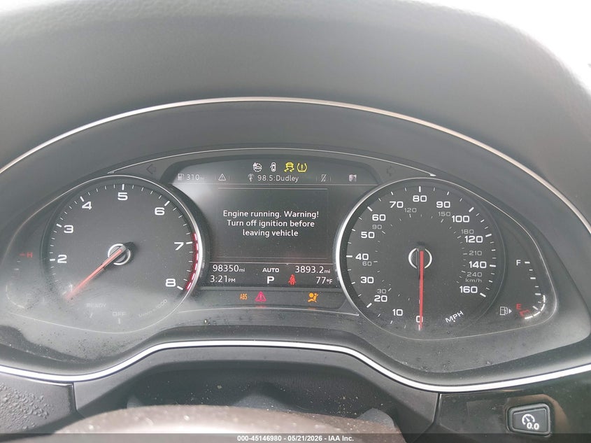 2017 Audi Q7 VIN WA1AHAF79HD048912 IAAI salvage auction — FRONT END, Salvage (Louisiana), sold $4,050 on 2026-07-24 (photo 7)