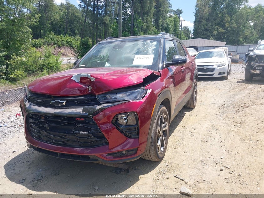 2022 Chevrolet Trailblazer VIN KL79MTSL1NB049768 IAAI salvage auction — FRONT END, Salvage (Idaho), sold $2,950 on 2026-07-21 (photo 2)