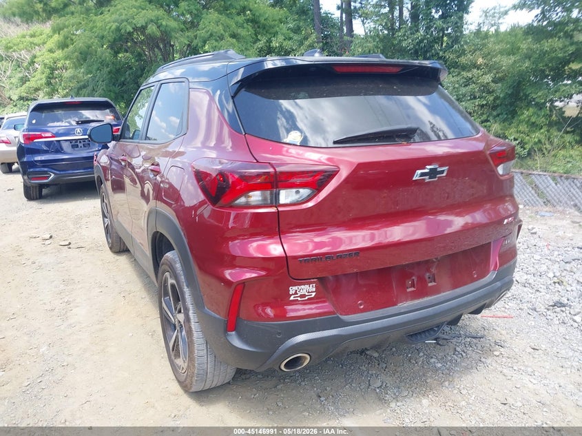 2022 Chevrolet Trailblazer VIN KL79MTSL1NB049768 IAAI salvage auction — FRONT END, Salvage (Idaho), sold $2,950 on 2026-07-21 (photo 3)