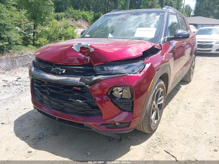 2022 Chevrolet Trailblazer VIN KL79MTSL1NB049768 IAAI salvage auction — FRONT END, Salvage (Idaho), sold $2,950 on 2026-07-21 (photo 6)