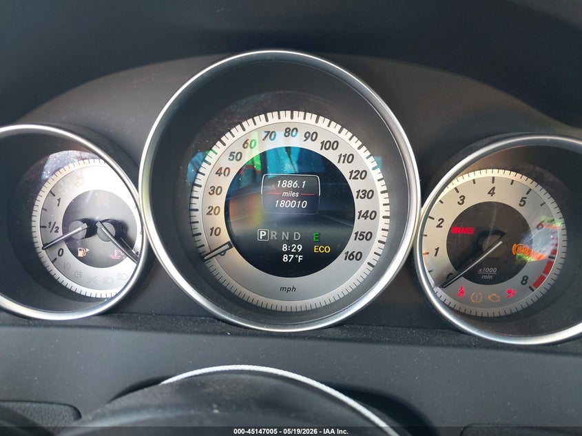2014 Mercedes-benz C-klasse VIN WDDGF8ABXER323475 IAAI salvage auction — FRONT END, Salvage (New Jersey), sold $1,150 on 2026-07-29 (photo 7)