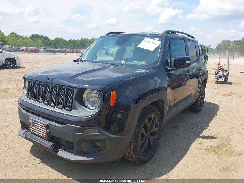 2017 Jeep Renegade VIN ZACCJABH0HPF42594 IAAI salvage auction — RIGHT SIDE, Salvage (Tennessee), sold $1,200 on 2026-08-12 (photo 2)