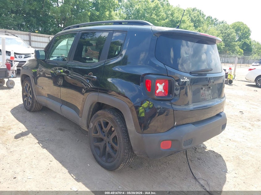 2017 Jeep Renegade VIN ZACCJABH0HPF42594 IAAI salvage auction — RIGHT SIDE, Salvage (Tennessee), sold $1,200 on 2026-08-12 (photo 3)