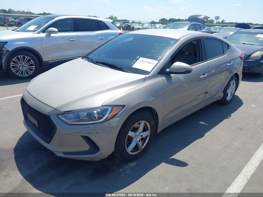 2017 Hyundai Elantra VIN KMHD74LF4HU094422 IAAI salvage auction — LEFT SIDE, Salvage (North Carolina), sold $1,350 on 2026-07-08 (photo 2)