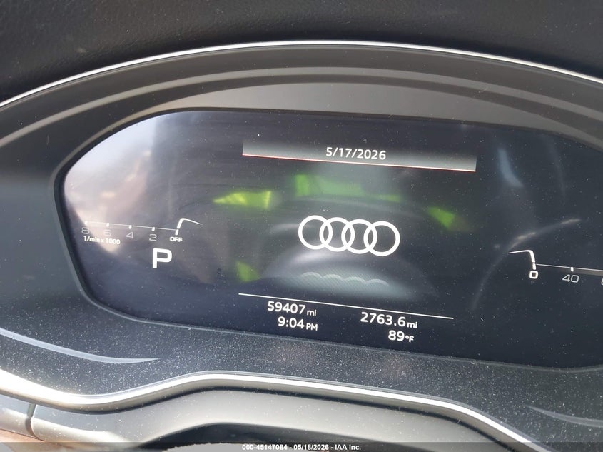 2021 Audi Q5 VIN WA1BAAFY4M2127721 IAAI salvage auction — FRONT END, Salvage Title, sold $3,550 on 2026-09-10 (photo 7)