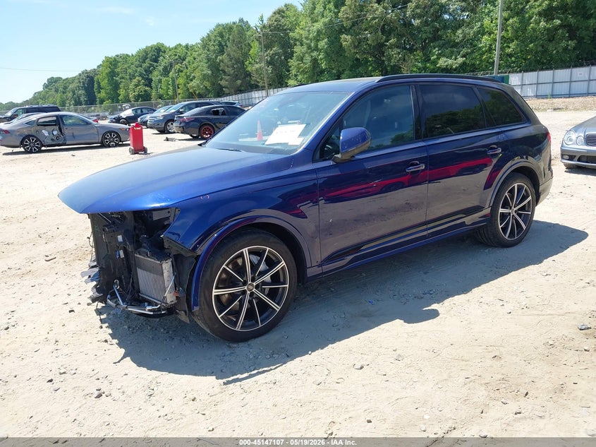 2021 Audi Q7 VIN WA1VXAF70MD019734 IAAI salvage auction — FRONT END, Salvage (Georgia), sold $14,400 on 2026-07-23 (photo 2)