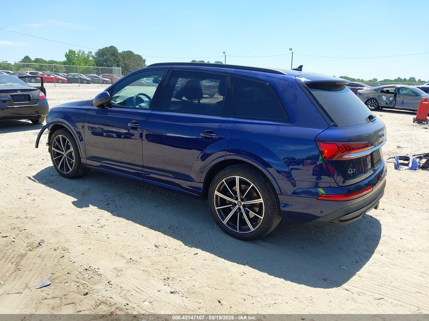 2021 Audi Q7 VIN WA1VXAF70MD019734 IAAI salvage auction — FRONT END, Salvage (Georgia), sold $14,400 on 2026-07-23 (photo 3)