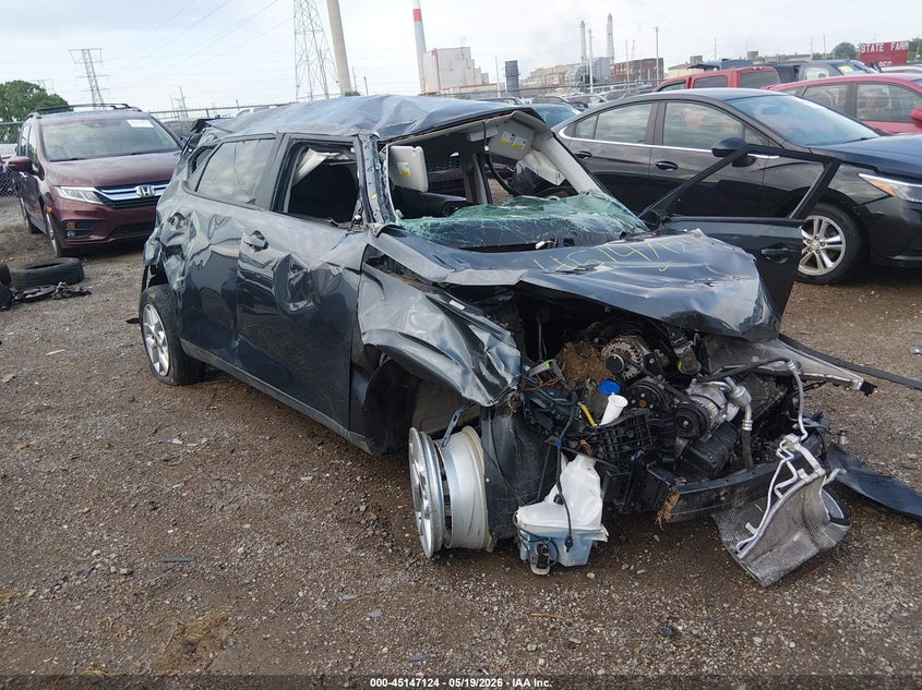 2024 Kia Soul VIN KNDJ23AU1R7912593 IAAI salvage auction — ROLLOVER, Salvage (Indiana), sold $500 on 2026-07-08 (photo 1)