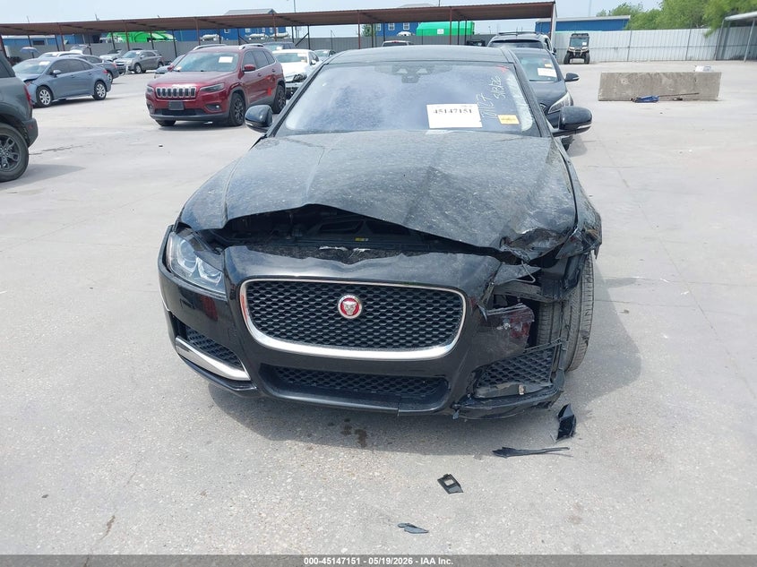 2017 Jaguar Xf VIN SAJBR4BV8HCY32860 IAAI salvage auction — FRONT END, Salvage (Texas), sold $3,750 on 2026-07-08 (photo 6)