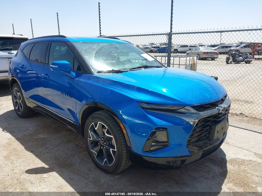 2020 Chevrolet Blazer VIN 3GNKBERS0LS650908 IAAI salvage auction — HAIL, Original (Texas), sold $10,000 on 2026-07-28 (photo 1)