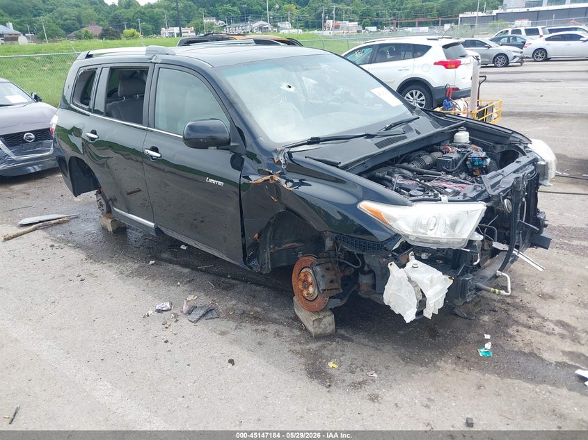 2011 Toyota Highlander VIN 5TDDK3EH4BS071147 IAAI salvage auction — FRONT END, Salvage (Missouri), sold $800 on 2026-07-07 (photo 1)