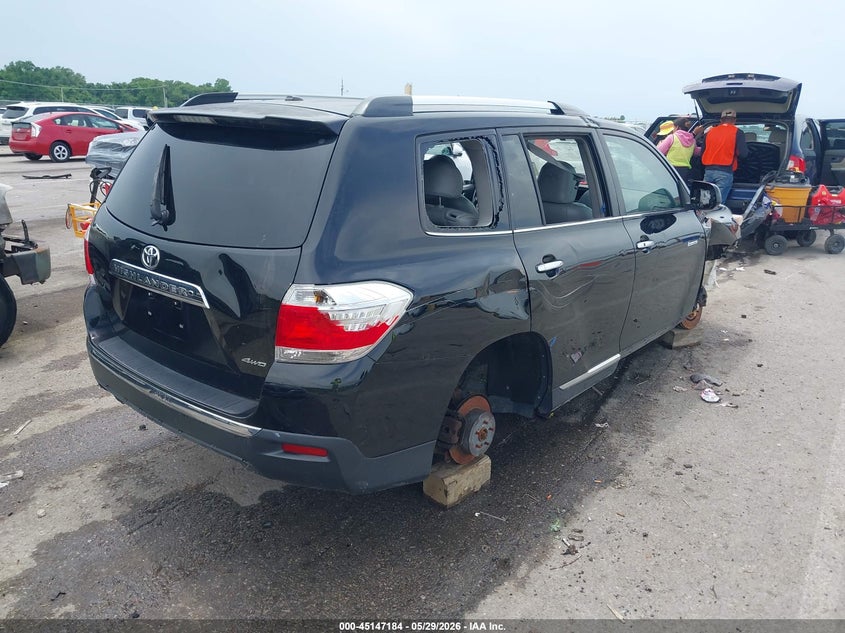 2011 Toyota Highlander VIN 5TDDK3EH4BS071147 IAAI salvage auction — FRONT END, Salvage (Missouri), sold $800 on 2026-07-07 (photo 4)