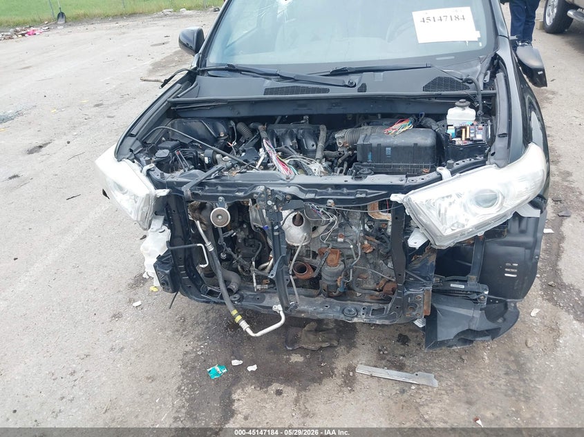 2011 Toyota Highlander VIN 5TDDK3EH4BS071147 IAAI salvage auction — FRONT END, Salvage (Missouri), sold $800 on 2026-07-07 (photo 6)