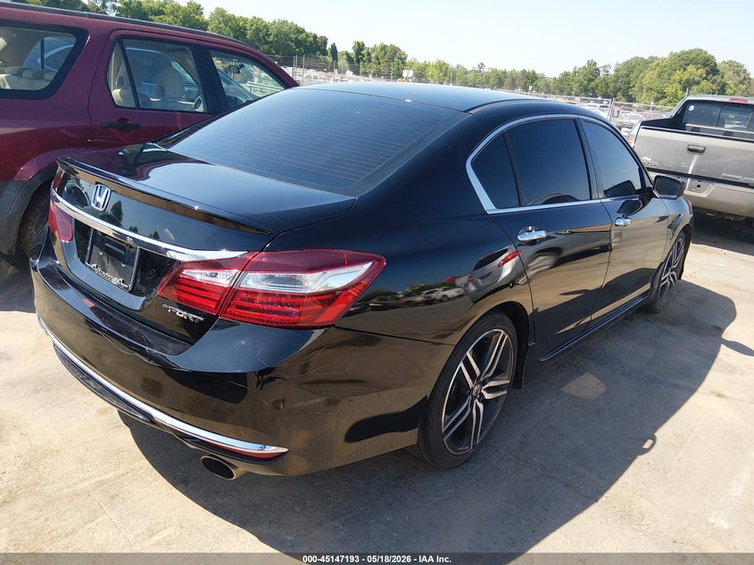 2016 Honda Accord VIN 1HGCR2F51GA227379 IAAI salvage auction — SIDE, Salvage (North Carolina), sold $2,150 on 2026-07-31 (photo 4)