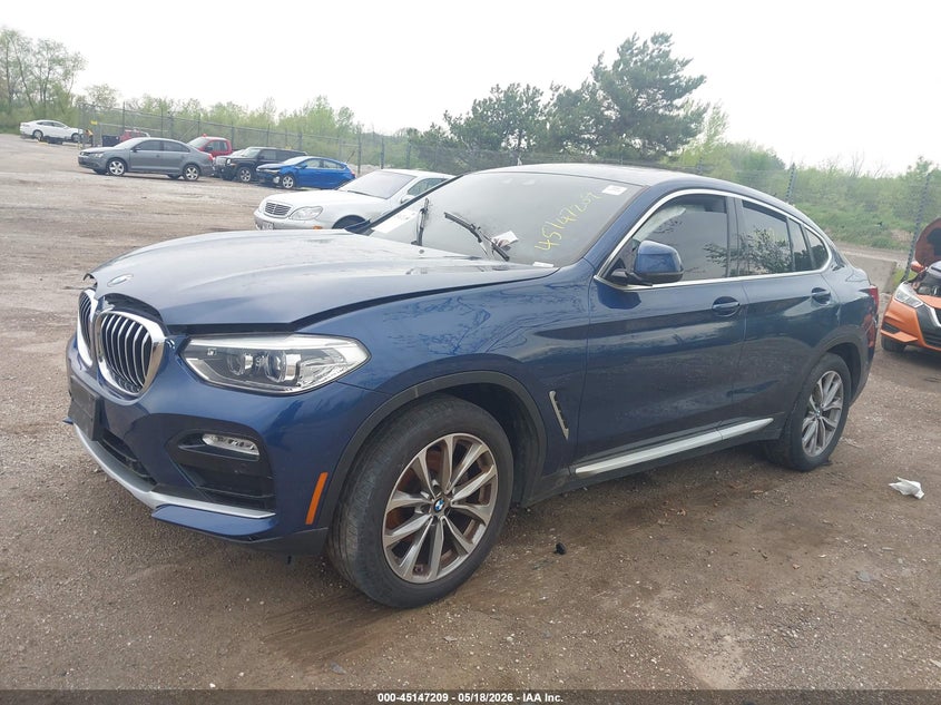 2019 BMW X4 VIN 5UXUJ3C5XKLG56863 IAAI salvage auction — RIGHT SIDE, Clear (Arkansas), sold $3,300 on 2026-07-07 (photo 2)