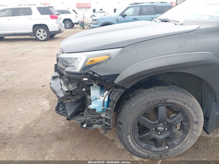 2024 Subaru Outback VIN 4S4BTGUD8R3236473 IAAI salvage auction — FRONT END, Original (Texas), sold $11,100 on 2026-07-28 (photo 6)