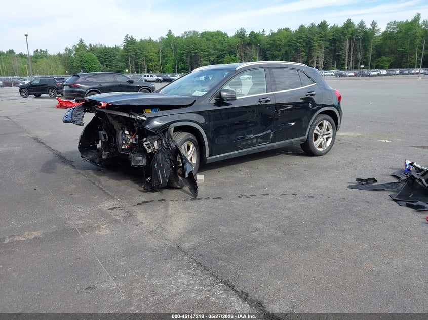 2018 Mercedes-benz Gla-klasse VIN WDCTG4GB8JJ403009 IAAI salvage auction — FRONT END, Salvage Title, sold $1,350 on 2026-07-23 (photo 2)