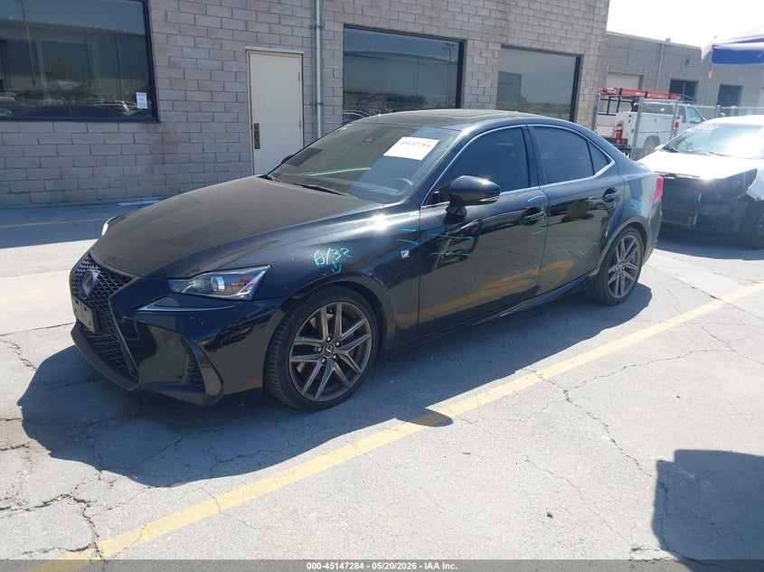 2017 Lexus Is VIN JTHBA1D21H5043248 IAAI salvage auction — SIDE, Salvage (California), sold $8,050 on 2026-07-06 (photo 2)
