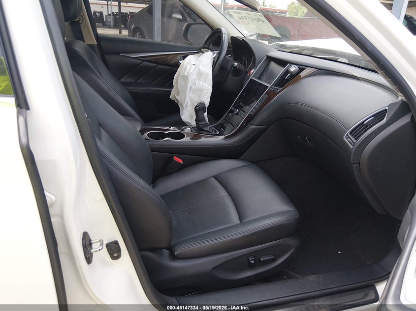 2018 Infiniti Q50 VIN JN1EV7AP3JM590266 IAAI salvage auction — FRONT END, Salvage (Louisiana), sold $1,850 on 2026-07-07 (photo 5)