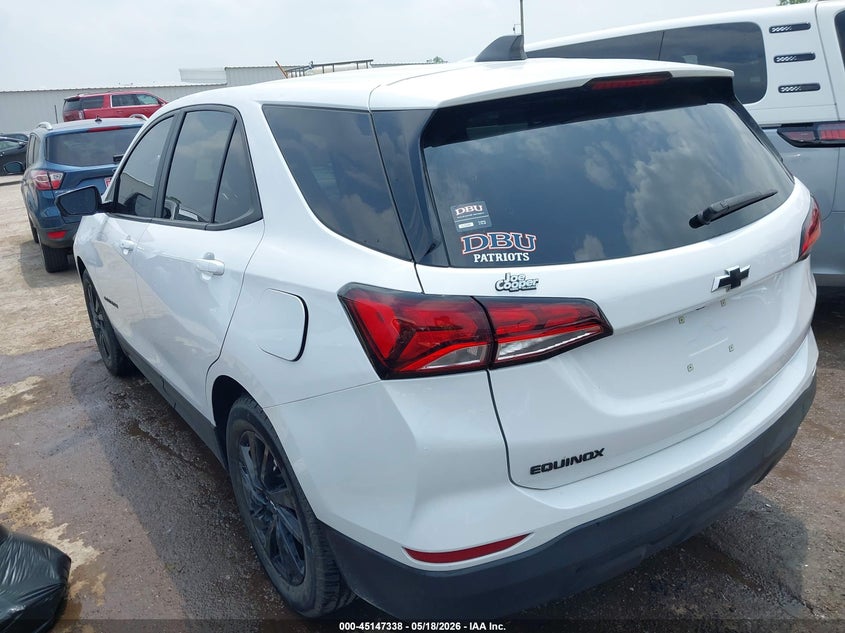 2023 Chevrolet Equinox VIN 3GNAXHEG7PL167626 IAAI salvage auction — HAIL, Clear (Oklahoma), sold $10,525 on 2026-07-29 (photo 3)