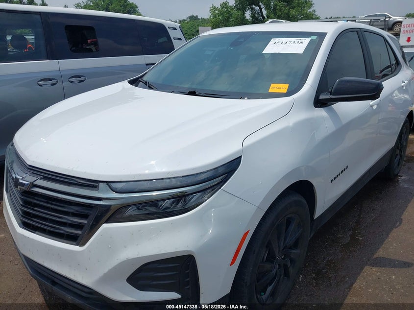 2023 Chevrolet Equinox VIN 3GNAXHEG7PL167626 IAAI salvage auction — HAIL, Clear (Oklahoma), sold $10,525 on 2026-07-29 (photo 6)