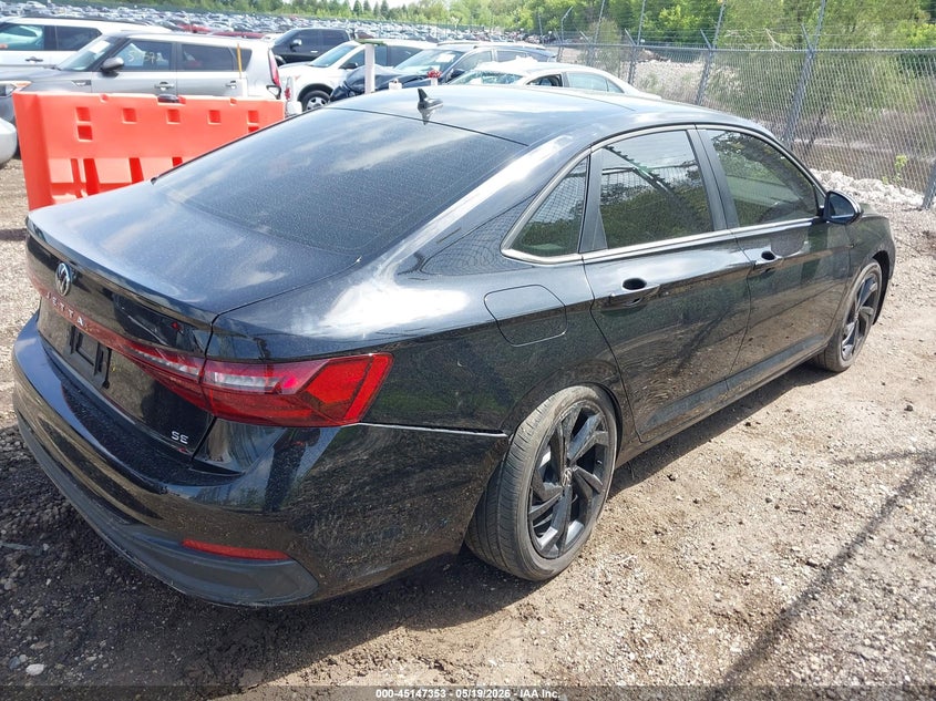 2025 Volkswagen Jetta VIN 3VW7X7BU5SM098572 IAAI salvage auction — LEFT SIDE, Salvage (Illinois), sold $7,275 on 2026-09-02 (photo 4)