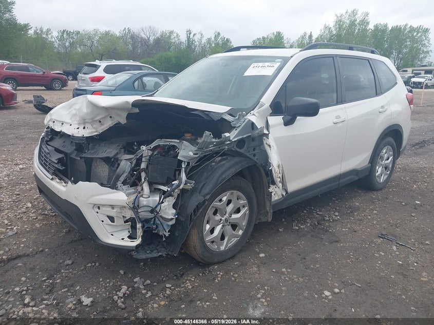 2021 Subaru Forester VIN JF2SKADC9MH525550 IAAI salvage auction — FRONT END, Clear Claim Paid (Wisconsin), sold $1,950 on 2026-07-30 (photo 2)
