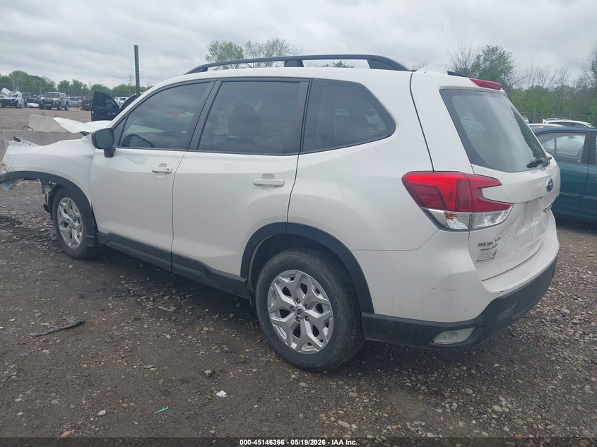 2021 Subaru Forester VIN JF2SKADC9MH525550 IAAI salvage auction — FRONT END, Clear Claim Paid (Wisconsin), sold $1,950 on 2026-07-30 (photo 3)