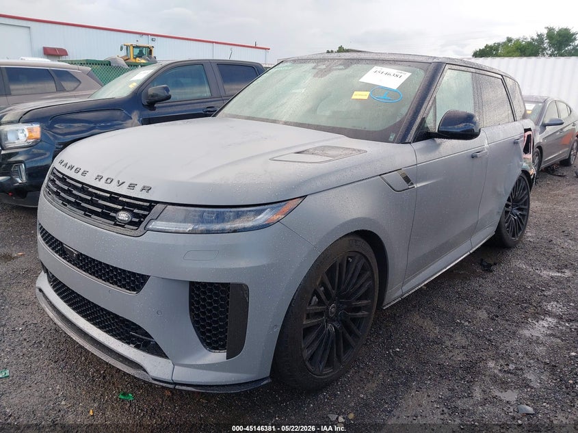 2025 Land rover Range rover sport VIN SAL1Z9F95SA447823 IAAI salvage auction — REAR END, Clear (Oklahoma), sold $107,500 on 2026-07-20 (photo 2)