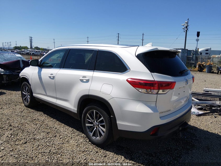 2019 Toyota Highlander VIN 5TDJZRFH3KS574197 IAAI salvage auction — FRONT END, Salvage (Oregon), sold $8,500 on 2026-07-06 (photo 3)