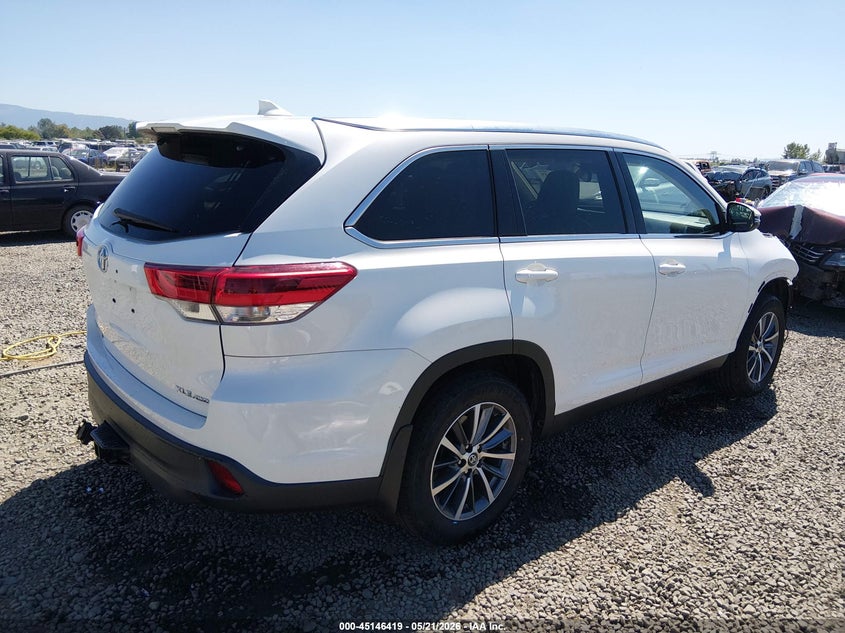 2019 Toyota Highlander VIN 5TDJZRFH3KS574197 IAAI salvage auction — FRONT END, Salvage (Oregon), sold $8,500 on 2026-07-06 (photo 4)