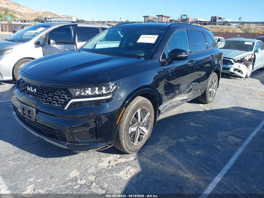 2023 Kia Sorento VIN 5XYRL4LC3PG226842 IAAI salvage auction — LEFT SIDE, Salvage (California), sold $6,050 on 2026-07-15 (photo 2)