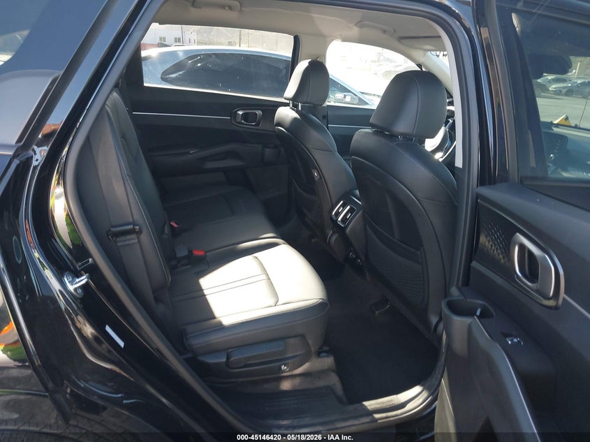 2023 Kia Sorento VIN 5XYRL4LC3PG226842 IAAI salvage auction — LEFT SIDE, Salvage (California), sold $6,050 on 2026-07-15 (photo 8)