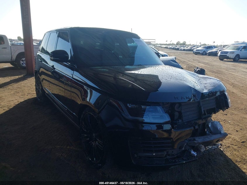 2019 Land rover RANGE ROVER VIN SALGS2RE2KA539275 IAAI salvage auction — FRONT END, Salvage (Arizona), sold $11,000 on 2026-07-21 (photo 1)