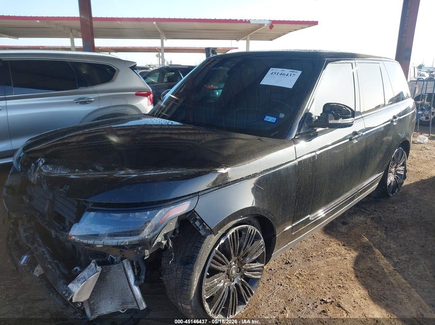 2019 Land rover RANGE ROVER VIN SALGS2RE2KA539275 IAAI salvage auction — FRONT END, Salvage (Arizona), sold $11,000 on 2026-07-21 (photo 2)