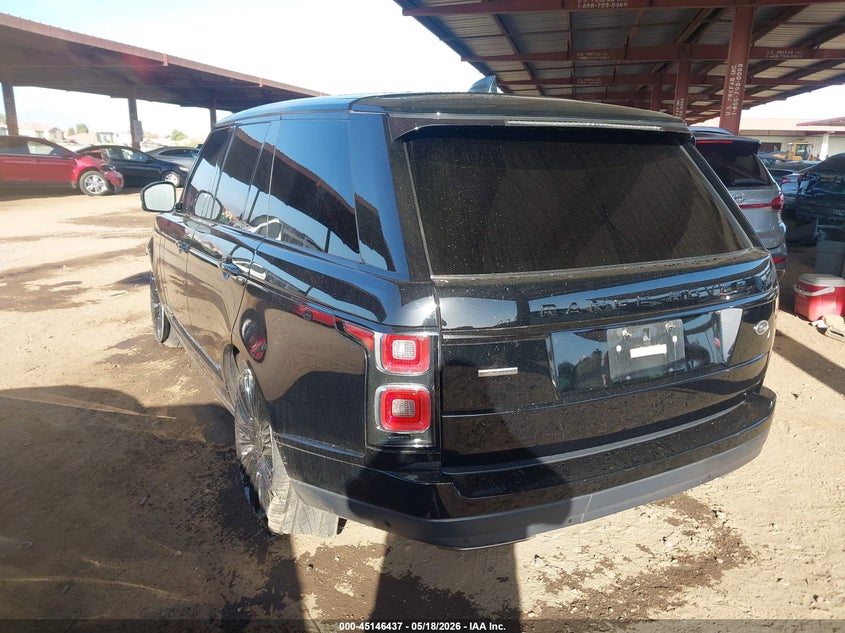 2019 Land rover RANGE ROVER VIN SALGS2RE2KA539275 IAAI salvage auction — FRONT END, Salvage (Arizona), sold $11,000 on 2026-07-21 (photo 3)