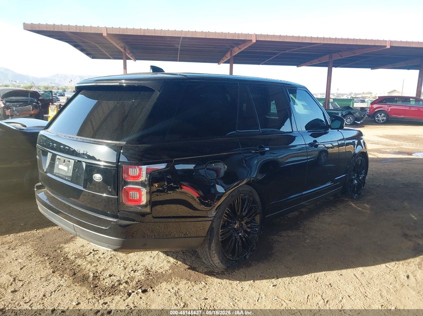 2019 Land rover RANGE ROVER VIN SALGS2RE2KA539275 IAAI salvage auction — FRONT END, Salvage (Arizona), sold $11,000 on 2026-07-21 (photo 4)