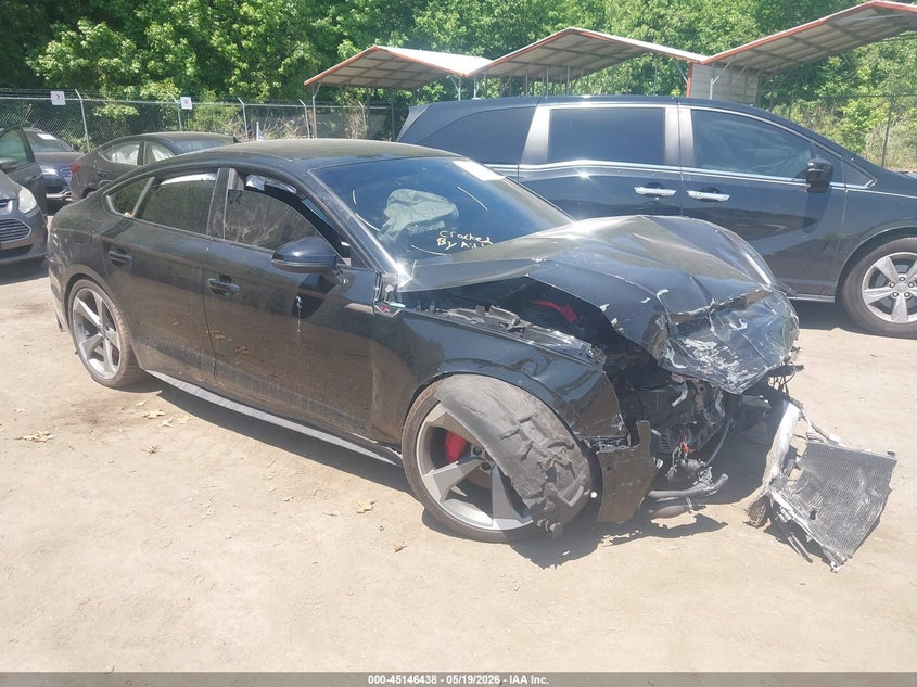 2019 Audi S5 VIN WAUC4CF57KA087430 IAAI salvage auction — FRONT END, Salvage - Greater Than 75% (Maryland), sold $3,800 on 2026-07-09 (photo 1)