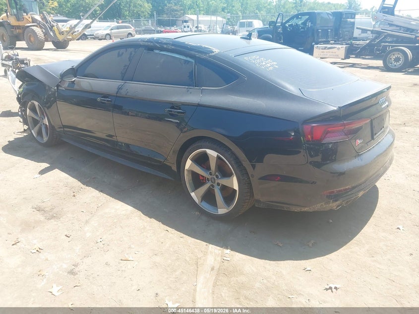 2019 Audi S5 VIN WAUC4CF57KA087430 IAAI salvage auction — FRONT END, Salvage - Greater Than 75% (Maryland), sold $3,800 on 2026-07-09 (photo 3)