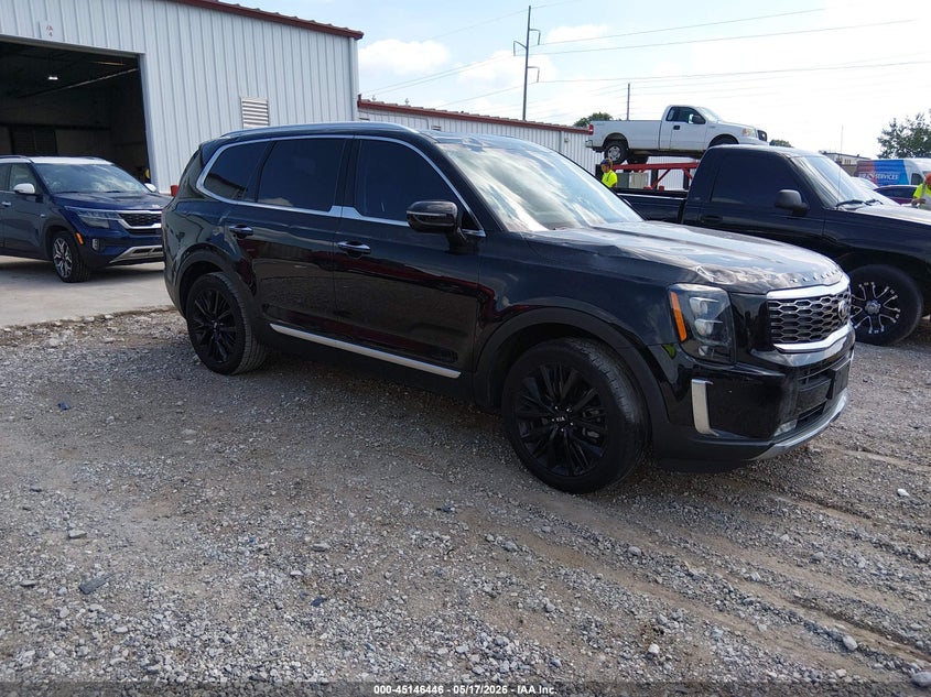 2021 Kia Telluride VIN 5XYP54HC1MG134067 IAAI salvage auction — HAIL, Clear (Missouri), sold $7,100 on 2026-07-20 (photo 1)