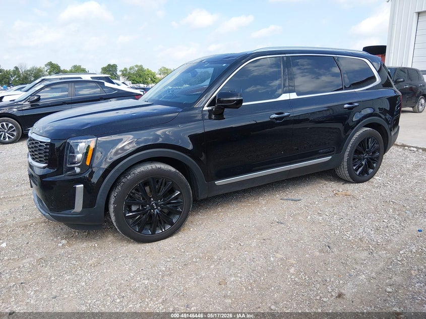 2021 Kia Telluride VIN 5XYP54HC1MG134067 IAAI salvage auction — HAIL, Clear (Missouri), sold $7,100 on 2026-07-20 (photo 2)