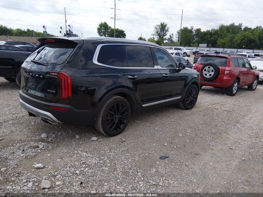 2021 Kia Telluride VIN 5XYP54HC1MG134067 IAAI salvage auction — HAIL, Clear (Missouri), sold $7,100 on 2026-07-20 (photo 4)