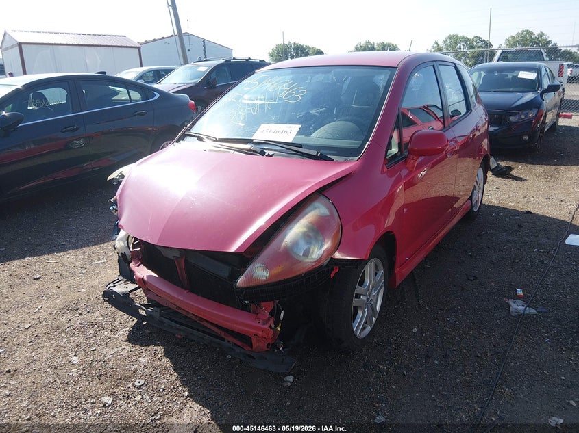 2008 Honda Fit VIN JHMGD38638S073777 IAAI salvage auction — FRONT END, Clear (Indiana), sold $350 on 2026-07-15 (photo 2)
