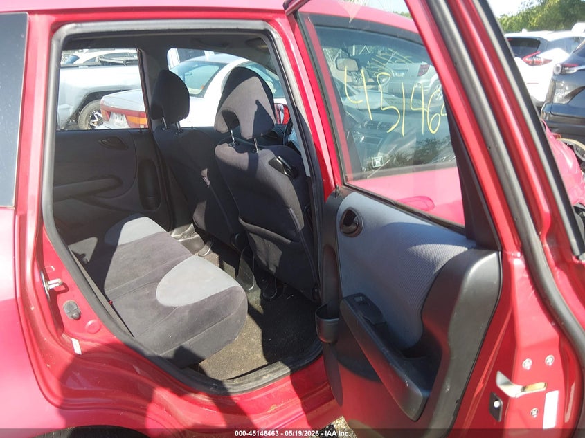 2008 Honda Fit VIN JHMGD38638S073777 IAAI salvage auction — FRONT END, Clear (Indiana), sold $350 on 2026-07-15 (photo 8)