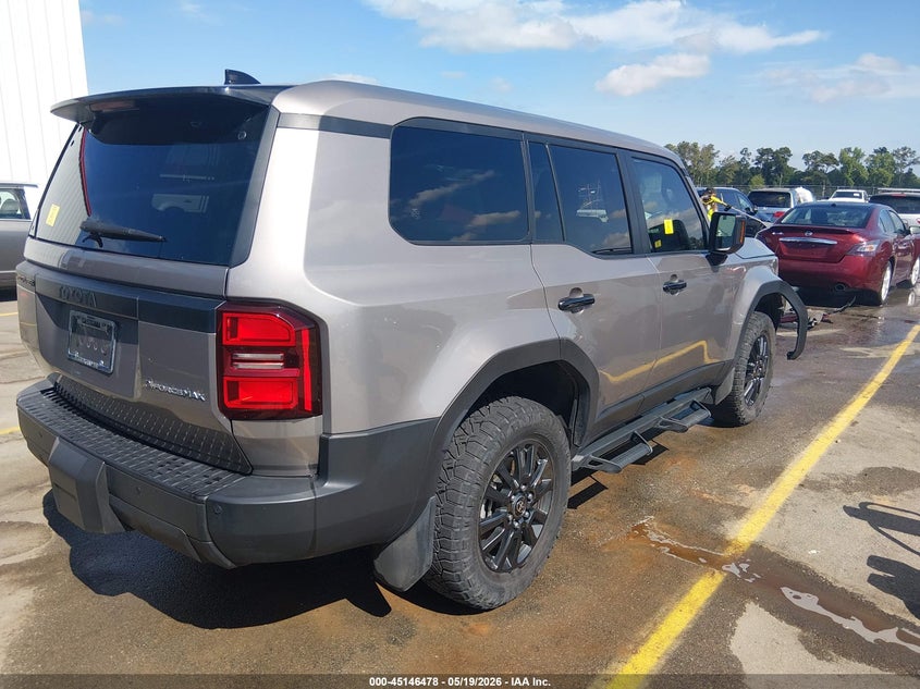 2024 Toyota Land cruiser VIN JTEABFAJ7RK012636 IAAI salvage auction — LEFT FRONT, Salvage (South Carolina), sold $25,750 on 2026-07-08 (photo 4)