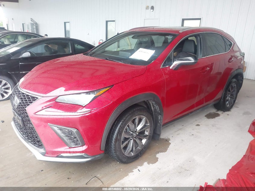 2019 Lexus Nx VIN JTJYARBZ5K2127041 IAAI salvage auction — REAR END, Original (Texas), sold $8,500 on 2026-07-24 (photo 2)