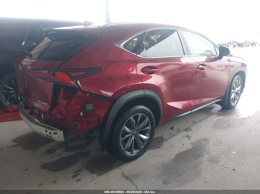 2019 Lexus Nx VIN JTJYARBZ5K2127041 IAAI salvage auction — REAR END, Original (Texas), sold $8,500 on 2026-07-24 (photo 4)