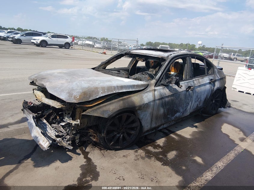 2018 BMW 3er VIN WBA8A3C51JA494581 IAAI salvage auction — TOTAL BURN, Junk Receipt (North Carolina), sold $100 on 2026-07-15 (photo 2)
