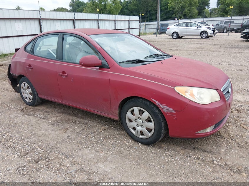 2007 Hyundai Elantra VIN KMHDU46D27U133624 IAAI salvage auction — REAR END, Salvage (Louisiana), sold $375 on 2026-07-13 (photo 1)