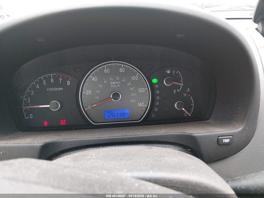 2007 Hyundai Elantra VIN KMHDU46D27U133624 IAAI salvage auction — REAR END, Salvage (Louisiana), sold $375 on 2026-07-13 (photo 7)